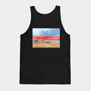 Beach painting Tank Top